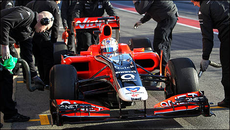 Timo Glock, Marussia Virgin. (Photo: WRi2)