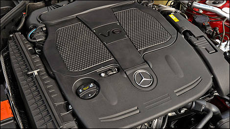 Mercedes-Benz SLK 350 2012 moteur
