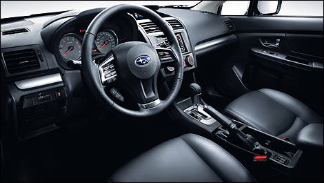 2012 Subaru Impreza interior