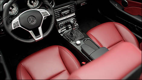 2012 Mercedes-Benz SLK 350 interior