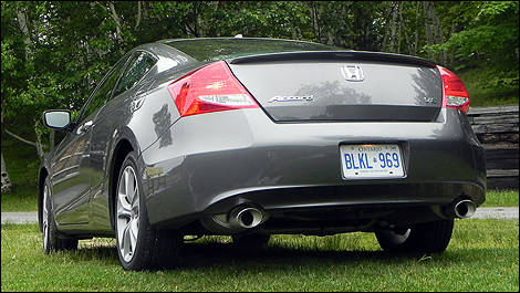 2011 Honda Accord EX-L V6  NAVI Coupe back view
