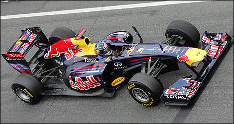 Sebastian Vettel, Red Bull RB7. (Photo: WRi2)