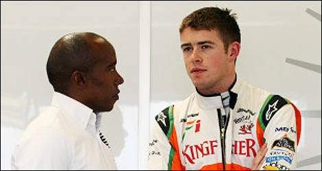 Anthony Hamilton and Paul di Resta. (Photo: WRi2)