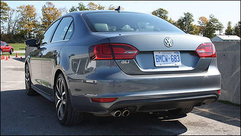 2012 Volkswagen Jetta GLI back view