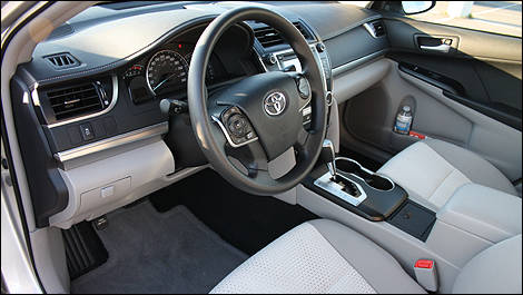 2012 Toyota Camry hybrid interior