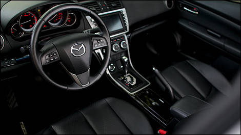 2011 Mazda6 GT-V6 interior