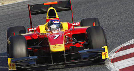 Fabio Leimer Racing Engineering GP2