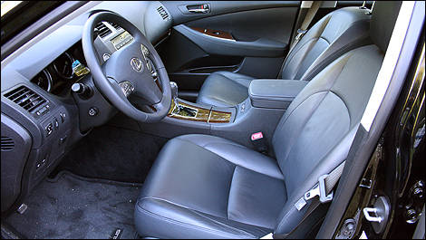 Lexus ES 350 2011 intérieur