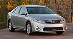 Toyota Canada annonce les prix de la Camry 2012