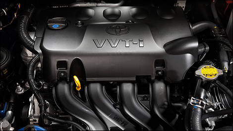 2012 Toyota Yaris Hatchback engine 