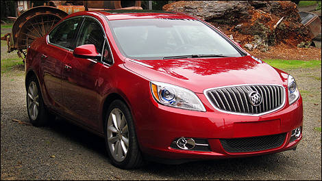 2012 Buick Verano front 3/4 view