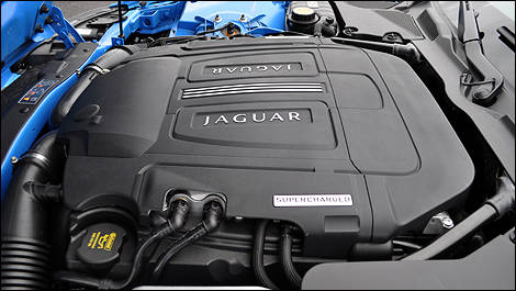 2012 Jaguar XKR-S engine