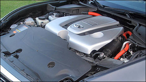 2012 Infiniti M35h engine