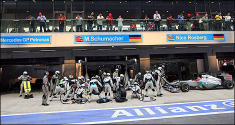 F1 Mercedes Schumacher