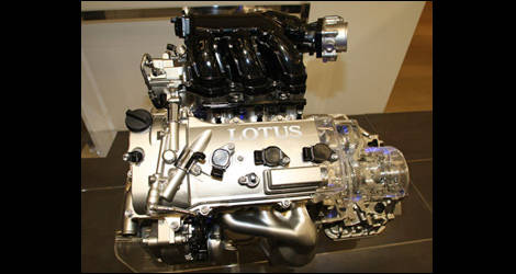 IndyCar Lotus engine