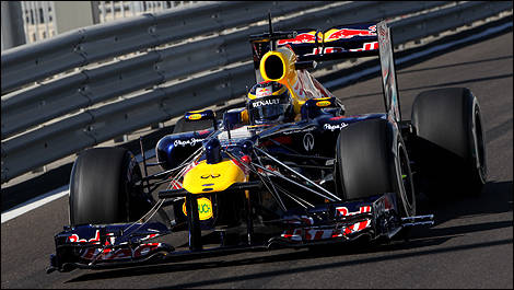 Jean-Eric Vergne Red Bull F1 Abu Dhabi