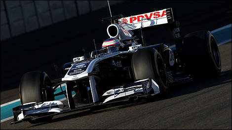 Valtteri Bottas Williams F1 Abu Dhabi