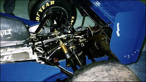 Williams CVT transmission F1