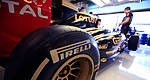 F1: Premiers essais des pneus Pirelli 2012