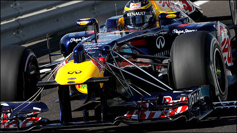 Jean-Eric Vergne Red Bull F1 Abu Dhabi