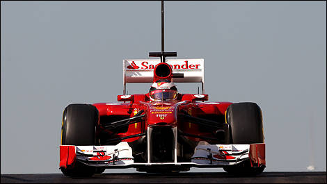 Jules Bianchi Ferrari F1 Abu Dhabi