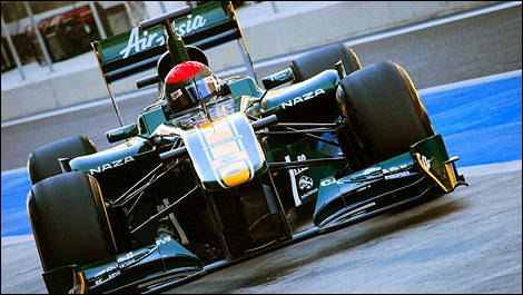 Alexander Rossi Team Lotus F1 Abu Dhabi
