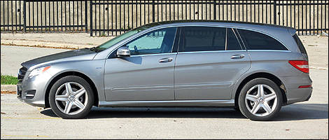 Mercedes-Benz R 350 BlueTEC 4MATIC 2011 vue c&ocirc;t&eacute; gauche