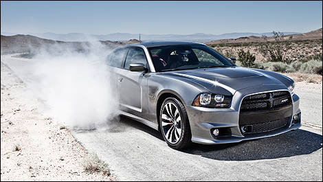 Dodge Charger SRT8 2012 vue 3/4 avant