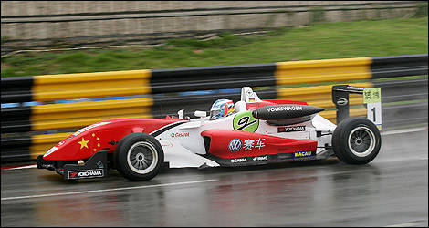 Marco Wittmann aurait pu faire deux en deux à Macao (Photo: Formula 3)