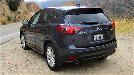Mazda CX-5 2013 vue 3/4 arrière