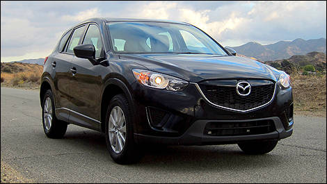 2013 Mazda CX-5 front 3/4 view