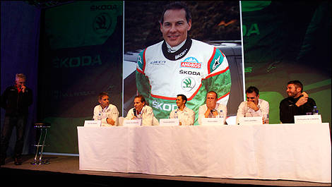 Jacques Villeneuve Troph&eacute;e Andros Skoda