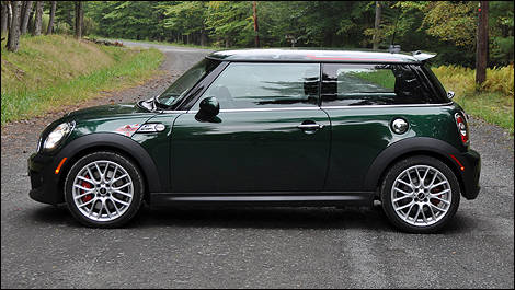 2011 MINI John Cooper Works left side view