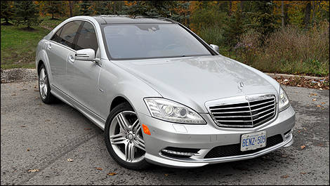 2012 Mercedes-Benz S 350 BlueTEC 4MATIC front 3/4 view