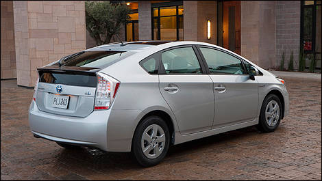 2011 Toyota Prius 3/4 rear