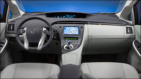 2011 Toyota Prius interior
