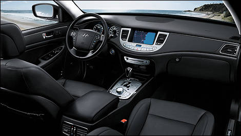 Hyundai Genesis 5.0 R-Spec 2012 intérieur