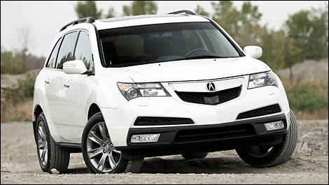 2011 Acura MDX SH-AWD Elite front 3/4 view