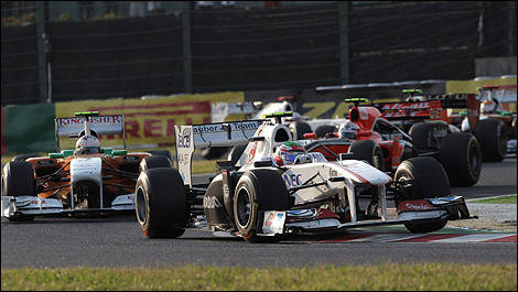 Sergio Perez Sauber F1