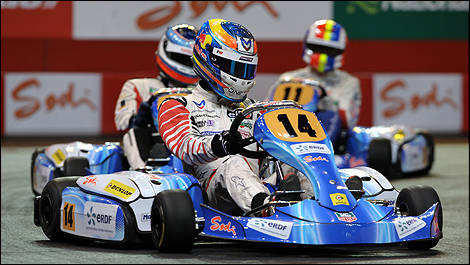 Robert Wickens Karting