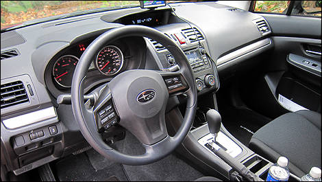 Subaru Impreza 2012 interior