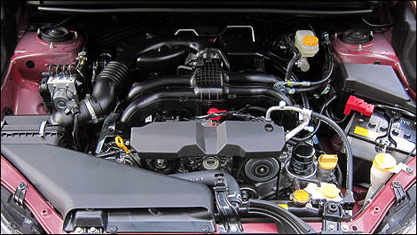 2012 Subaru Impreza engine