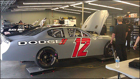 Maryeve Dufault ARCA test Daytona