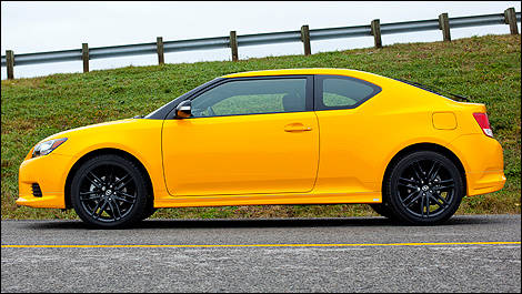 2012 Scion tC Release Series 7.0 left side view