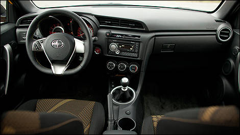2012 Scion tC Release Series 7.0 interior