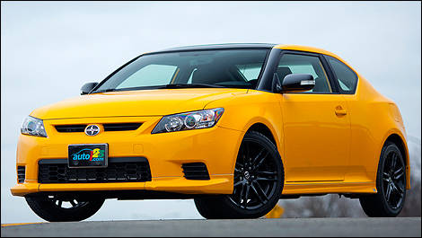 2012 Scion tC Release Series 7.0 front 3/4 view