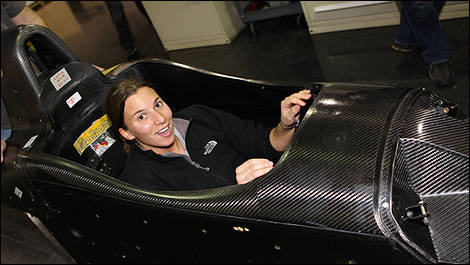 Simona de Silvestro IndyCar Lotus  2012