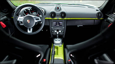 2012 Porsche Cayman R interior