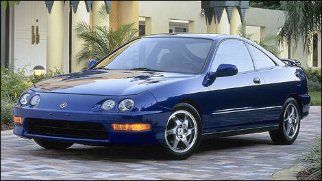 2001 Acura Integra GS-R 3/4 front view