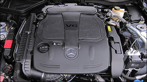 2012 Mercedes-Benz SLK 350 Edition 1 engine